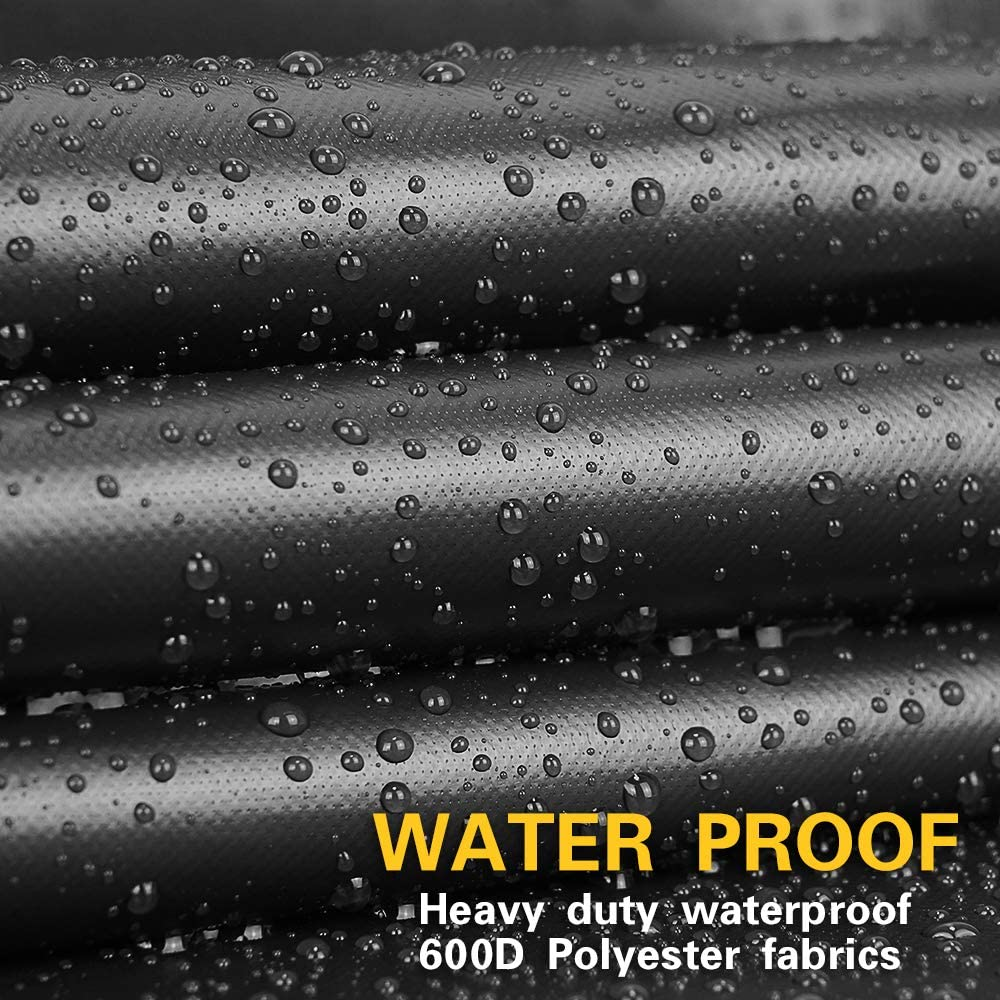 CAB55 BBQ Gas Grill Cover, Heavy Duty Waterproof 600D Polyester Fabric (178CM*56CM*105CM) 7132 image number 5