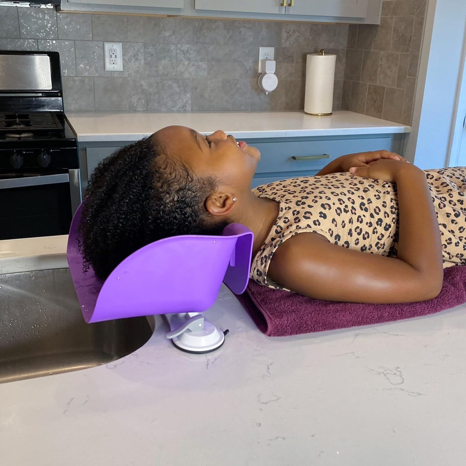 Shampoo Buddy Tear-Free Rinser for Children (Grey)