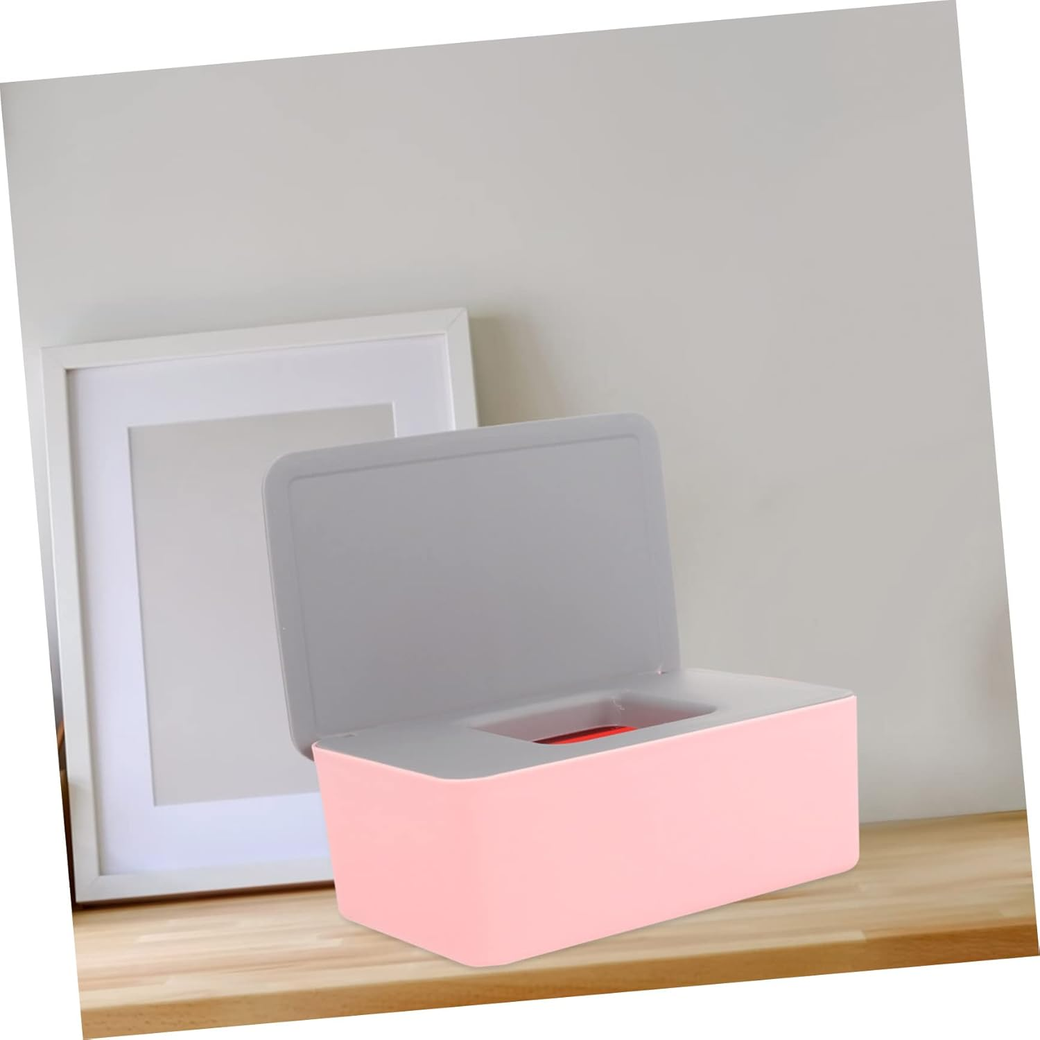 Portable Wipe Holder Reusable Wet Wipes Box Lid Small Dispenser for Travel image number 3