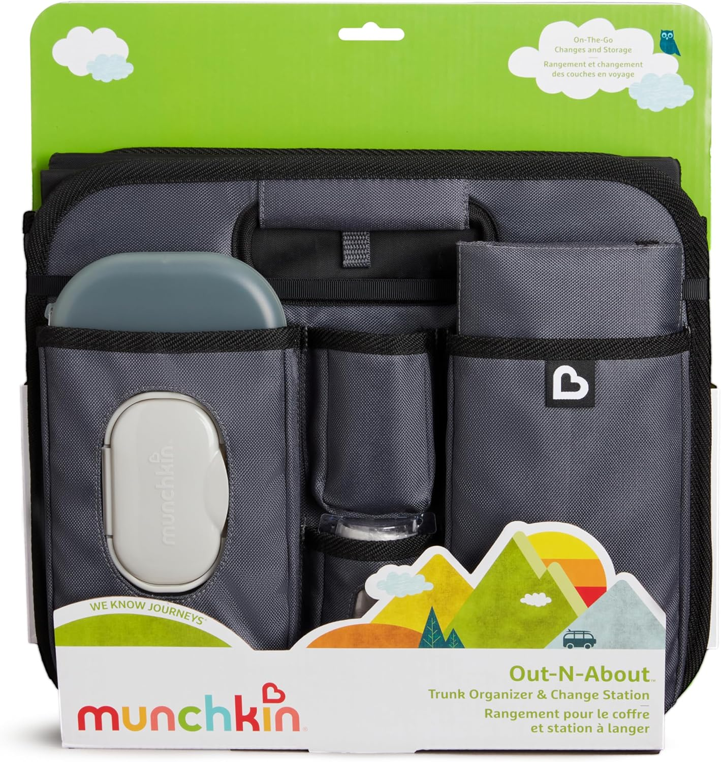 Munchkin&reg; Brica&reg; Out-N-About&trade; Collapsible Trunk Organizer & Diaper Changing Station