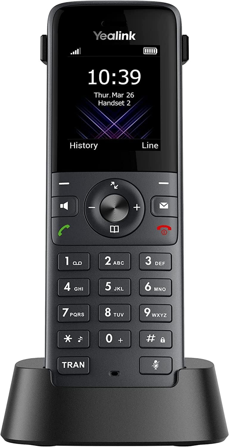 Yealink W73P IP DECT Solution with W73H Handset and W70B Base Station image number 3