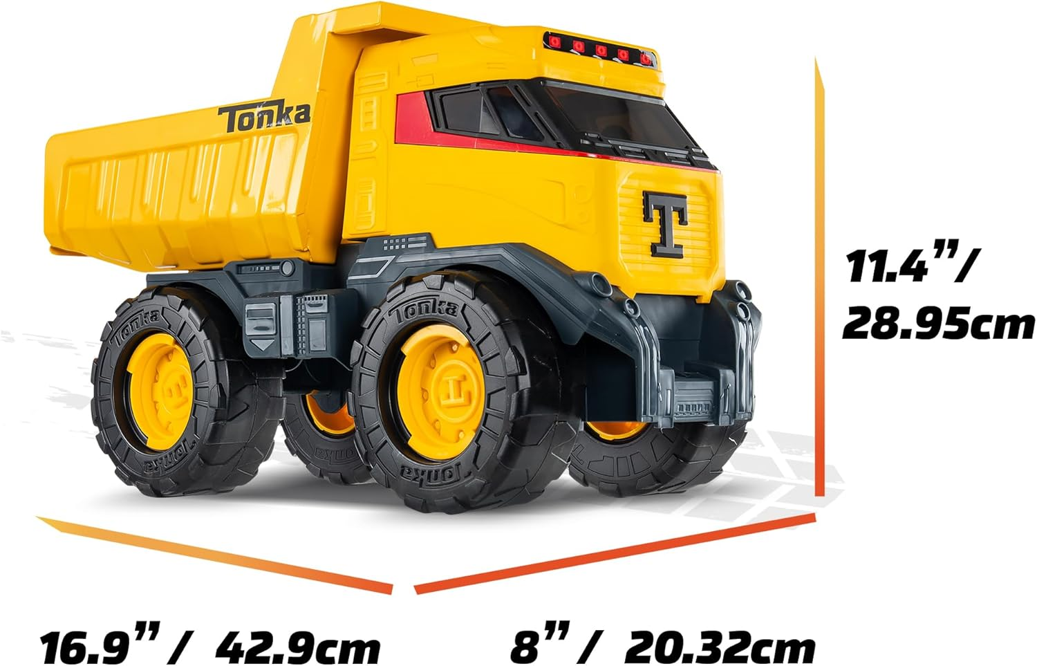 Tonka- Futuristic Steel Mighty Dump 1:16