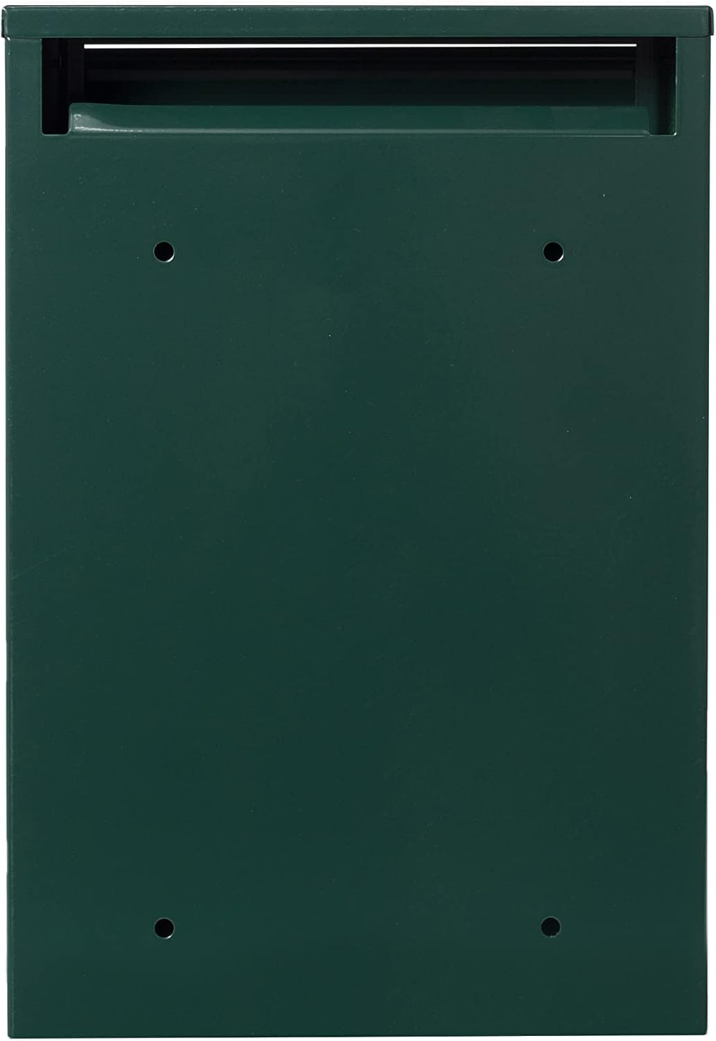 ARREGUI Zagu&aacute;n E5753 Galvanised Steel Letter Box Size S (DIN A5 Post) 32 X 22 X 8 Cm, Wall-Mounted Post Box for Outdoor Use, Waterproof, with Name Plate, Easy Assembly, Green image number 6