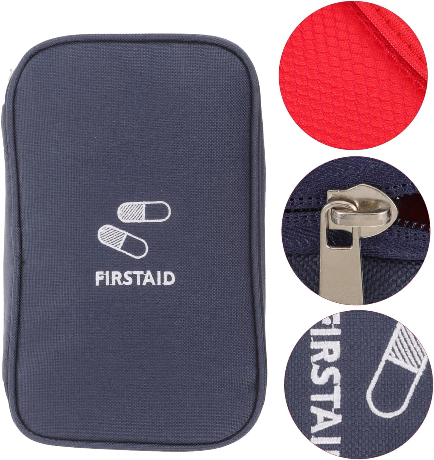 Outanaya Portable Medicine Storage Bag Large Kit Oxford Cloth Emergency Organizer Bleed Control and Medication Compartments for Outdoor Camping Hiking Travel Use image number 2