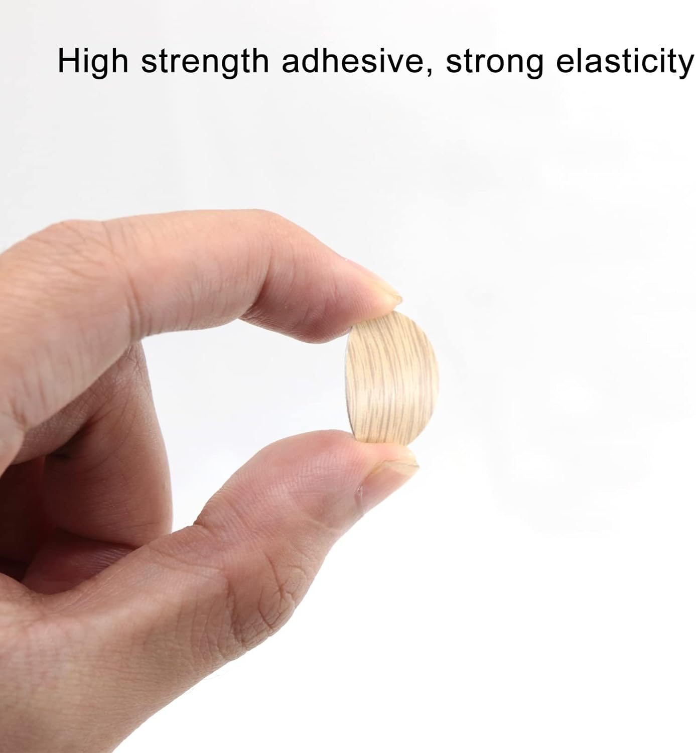 Self-Adhesive Screw Hole Stickers PVC Cover Caps Dustproof for Wooden Furniture Cabinet 21Mm 2 Sheets/108 Pcs Deep Oak image number 4