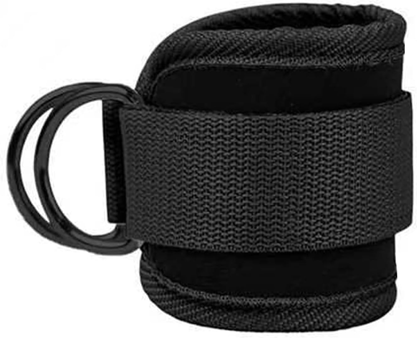 CTOUUGRS Ankle Straps for Cable Machine with Padded Double D-Rings for Kickbacks Glute Workouts Leg Extensions Curls Adjustable Comfort Ankle Cuff for Gym Accessories 2Pcs