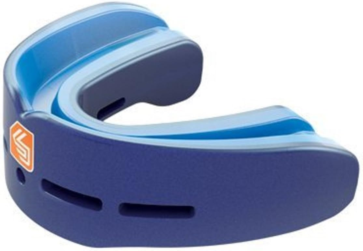 Shock Doctor Nano Double Mouthguard, Protects Upper and Lower Teeth, Youth & Adult Available