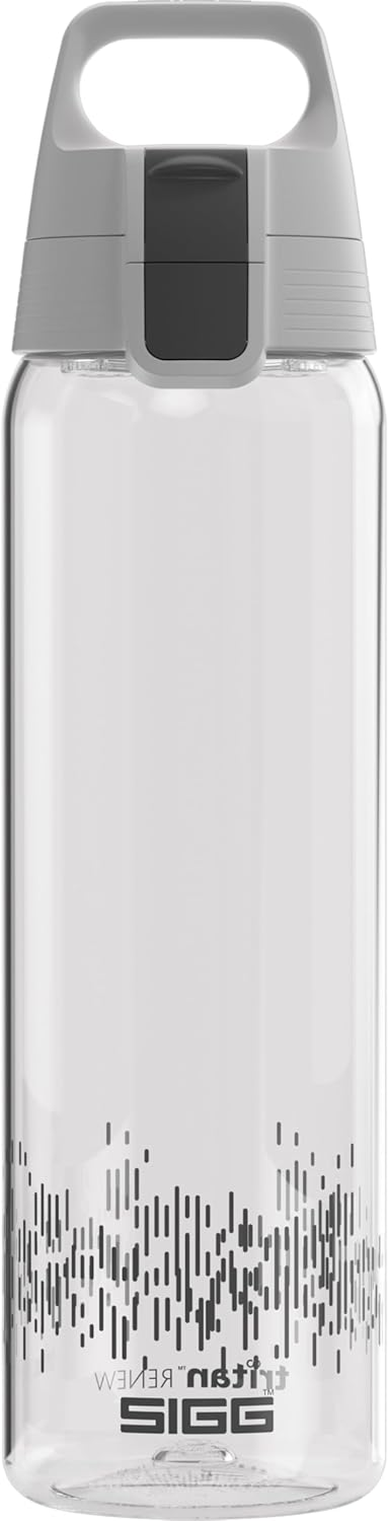 SIGG - Tritan Water Bottle - Total Clear ONE Myplanet Aqua - Suitable for Carbonated Beverages - Dishwasher Safe - Leakproof - Lightweight - Scratch Resistant - BPA Free - 25 Oz
