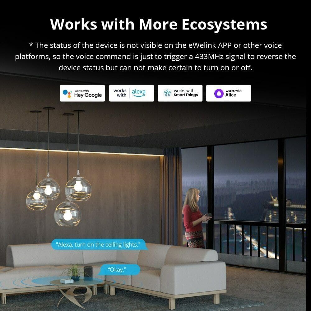 Wireless Bridge R2 Gateway 433Mhz Smart Remote Controller Smart Scenes, Wifi Remote Control RF Bridge image number 6