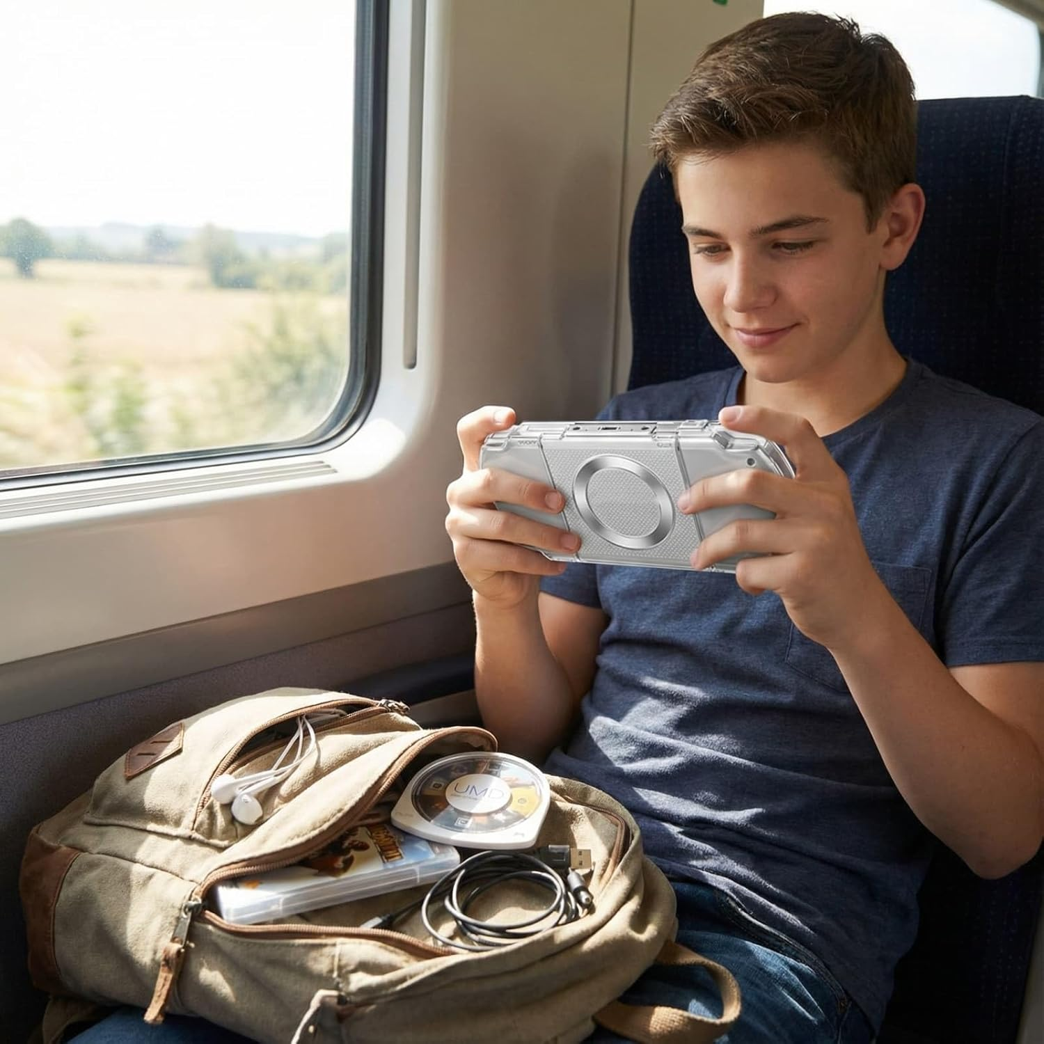 Transparent Hard Case for PSP 2000 3000 Console Crystal Protective Shell Back Stand Shockproof Cover anti Scratch Handheld Gaming Accessory image number 5