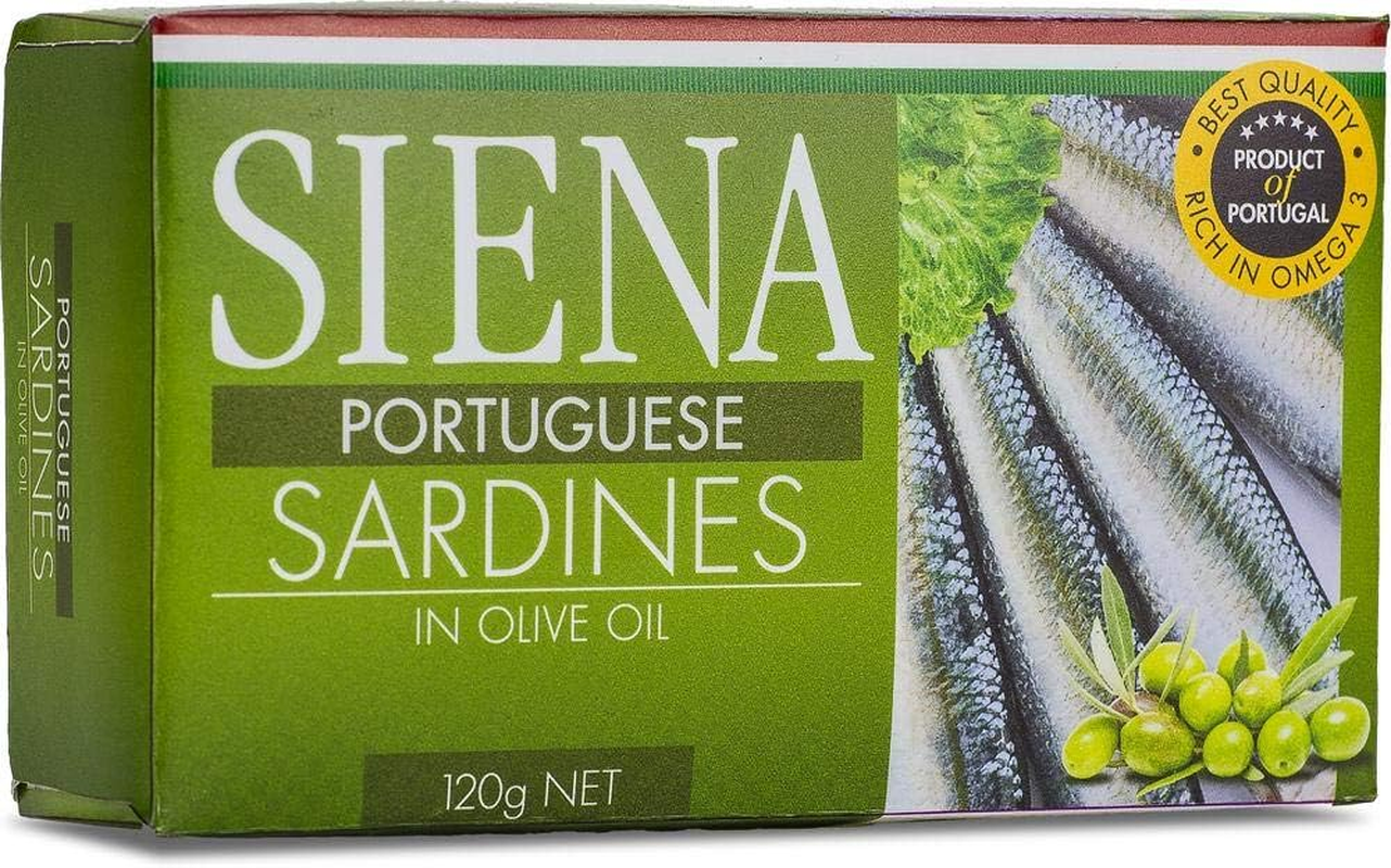 Siena Siena Portuguese Sardines in Olive Oil, 120 G