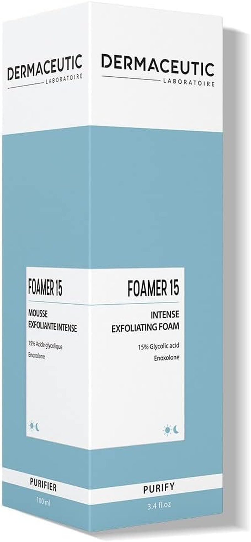 Dermaceutic Foamer 15 - Gentle Foaming Cleanser - Brightening Face Wash - Exfoliating Cleanser for a Clear and Bright Complexion - 100Ml image number 3