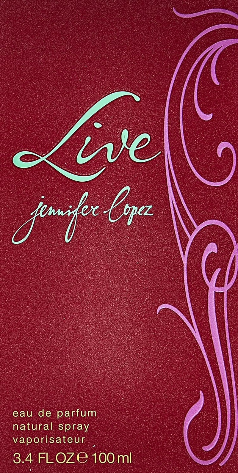 Jennifer Lopez Live Eau De Parfum Spray, 100Ml image number 1
