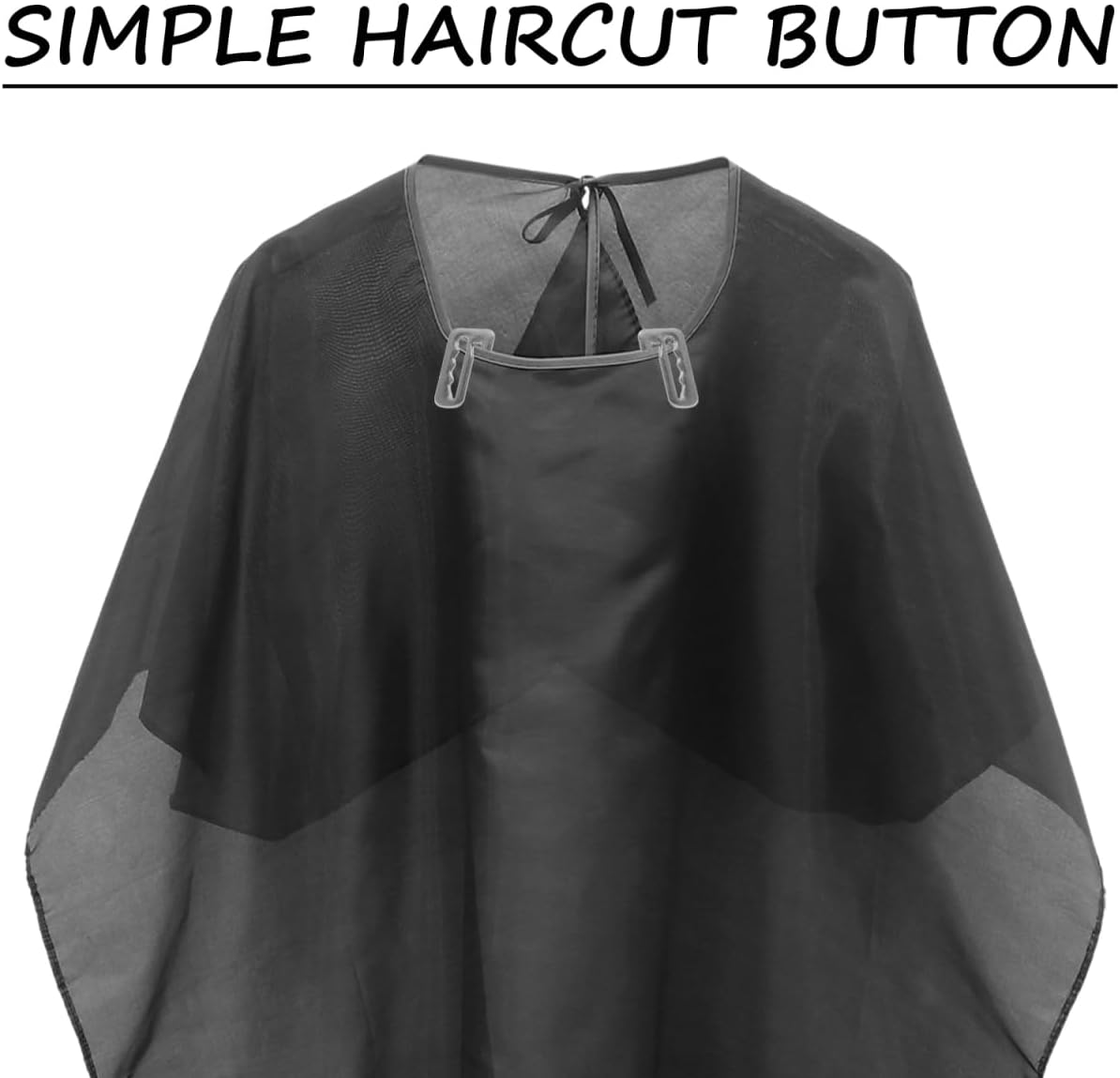 PAMINGONO Pack of 20 Aprons Clip Haircut Cape Clips Salon Cape Supply Hairdresser Cape Hook Replacement Barber Cape Buckle Salon Cape Clip Hairdresser Cape Clip Practical image number 6