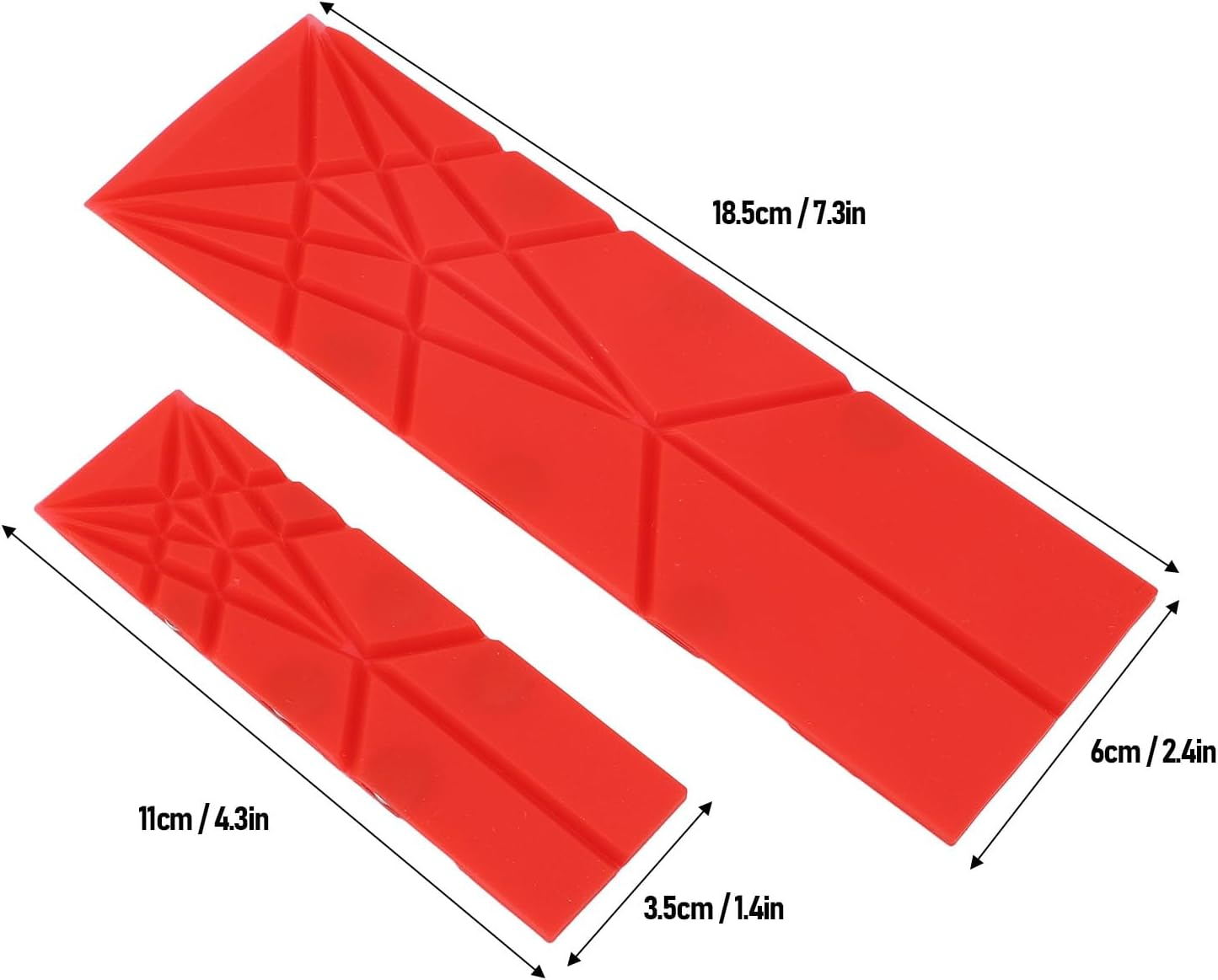 Dpofirs 2Pcs Flat Measuring Spoons, Silicone Foldable Design with Measurement Marks, Space Saving Kitchen Gadgets for Cooking, Baking, Organization