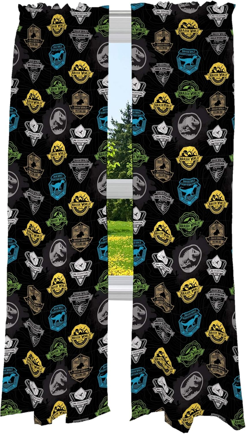 Franco Kids Room Window Curtains Drapes Set, 82 in X 84 In, Hello Kitty