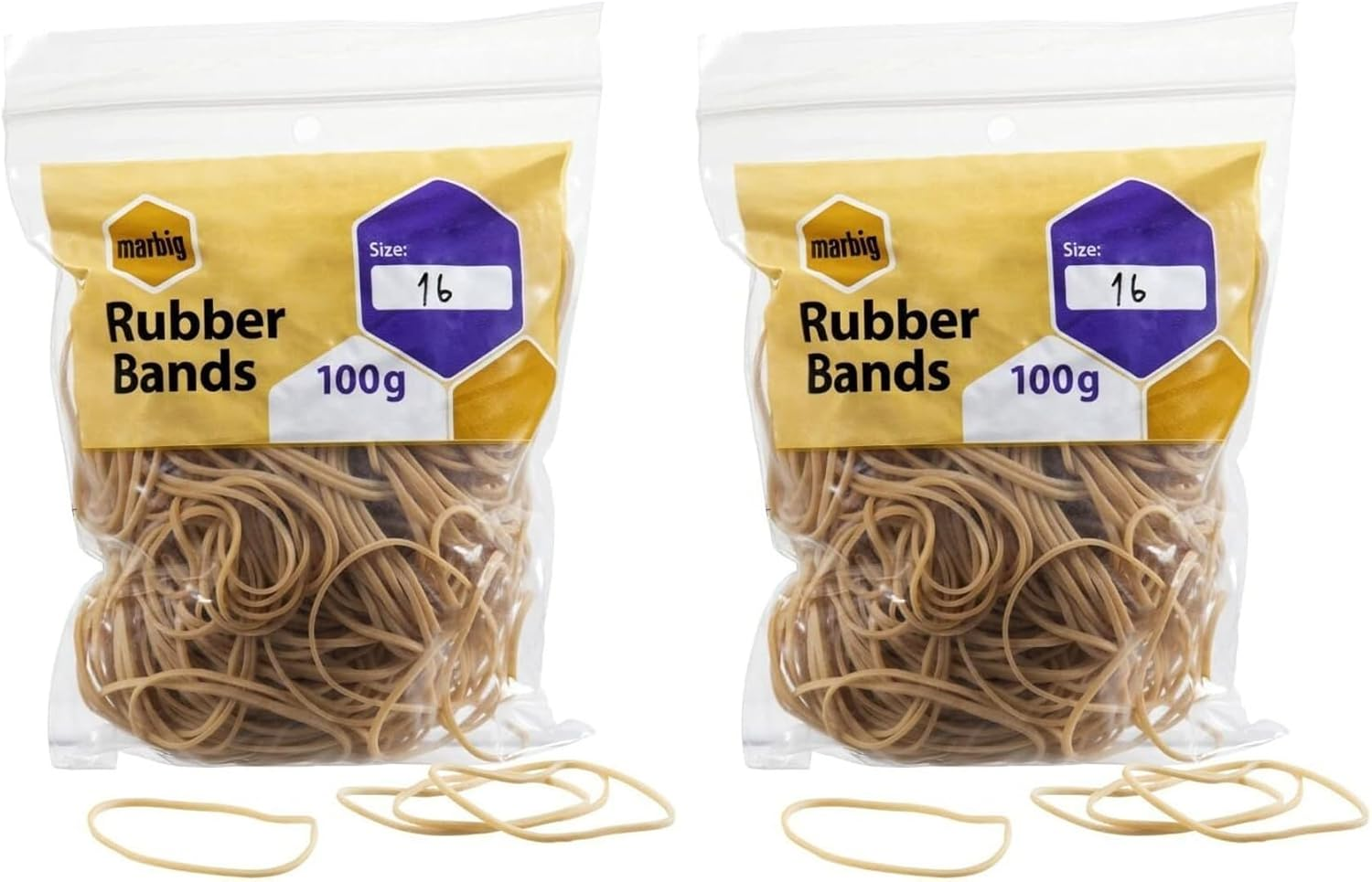 MARBIG(R) 94518100B Rubber Bands No.18 100Gm image number 5