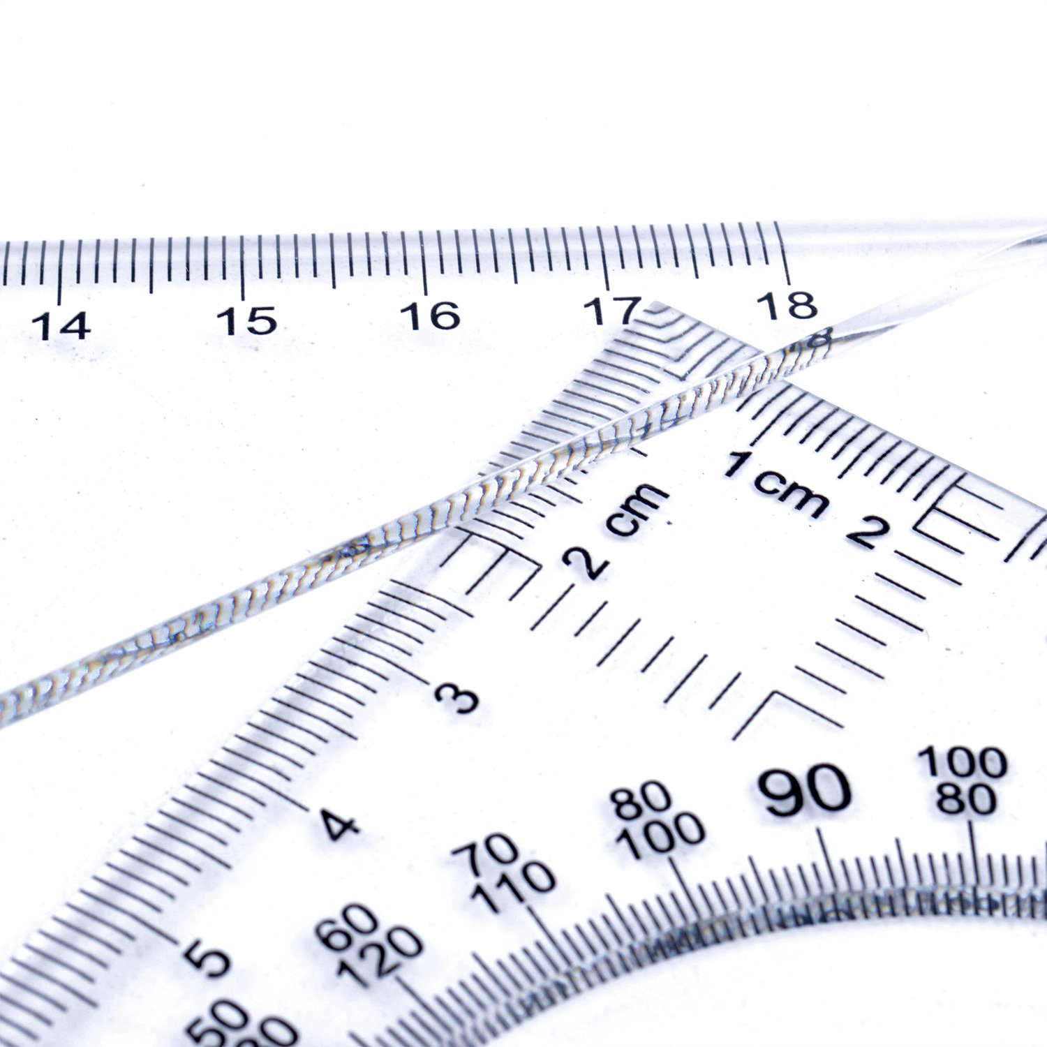 Bronagrand Triangle Ruler Square Set, 30/60 and 45/90 Degrees, Set of 2 image number 2