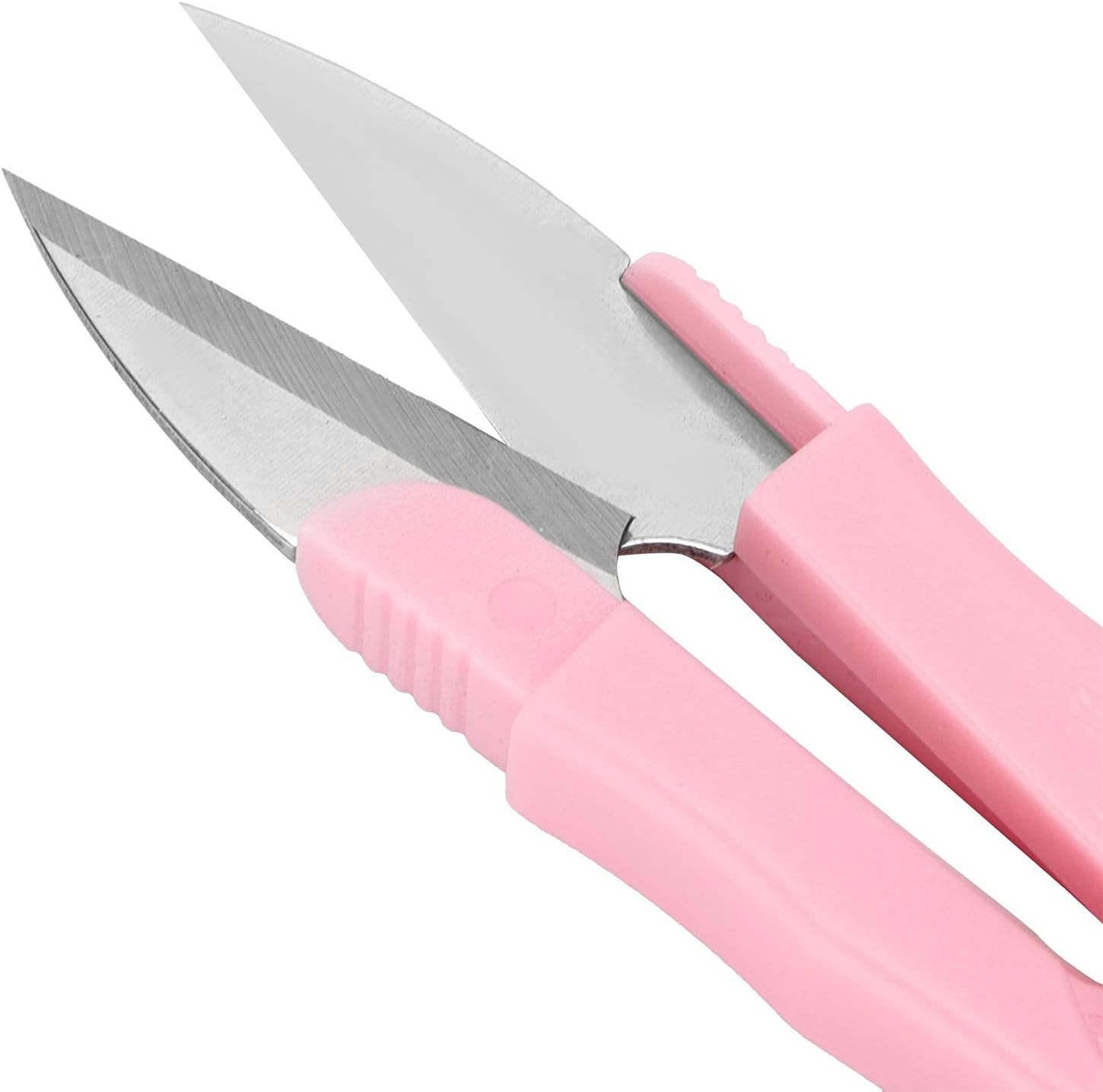 Sewing Scissors, Trimming Nipper Thread Snip Scissors Multi-Purpose for Stitch for Handicrafts for DIY for Embroidery(Blister Card Pink)