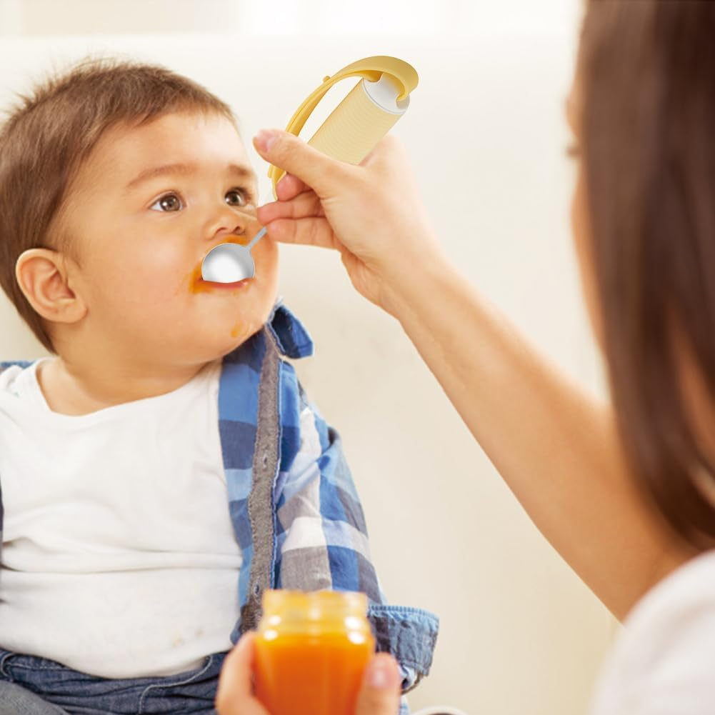 Adaptive Utensils with Adjustable Silicone Strap, Removable Flexible 360 Degree Rotating Eating Tablewares Non Slip Handles for Hand Tremors Arthritis Parkinson&rsquo;S Elderly (Spoon) image number 5