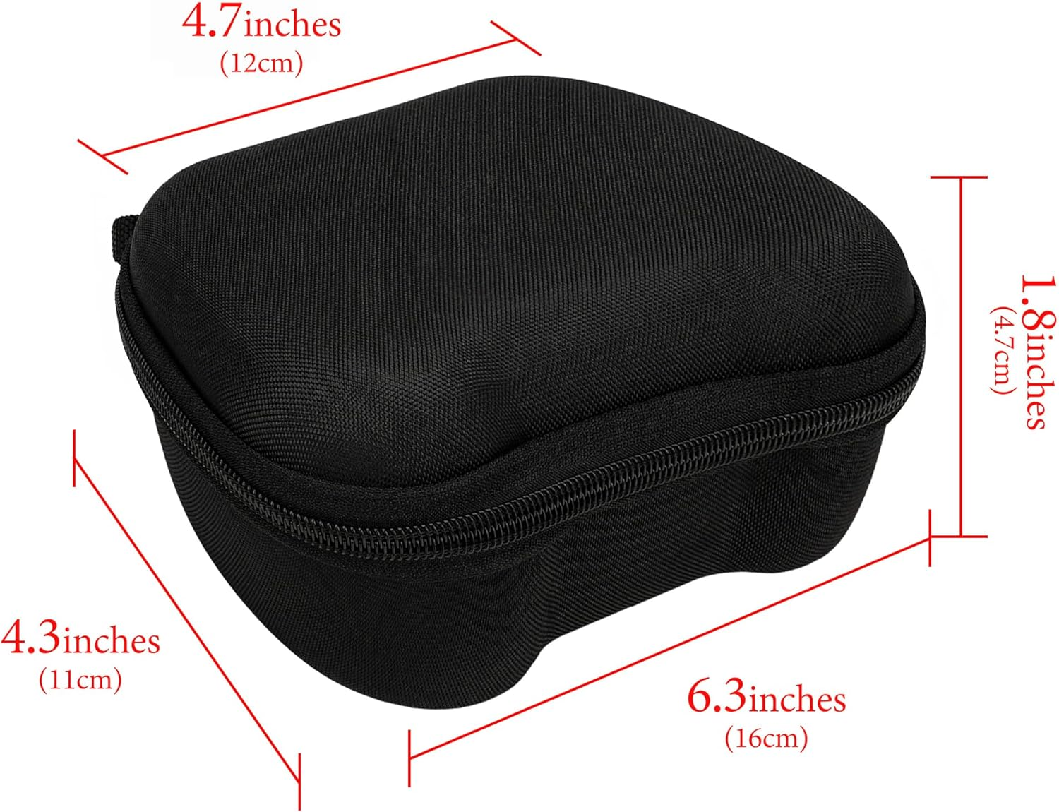 Linkidea Hard Controller Case Compatible with Google Stadia Controller, Gaming Accessories Storage Carrying Bag (Black) image number 3