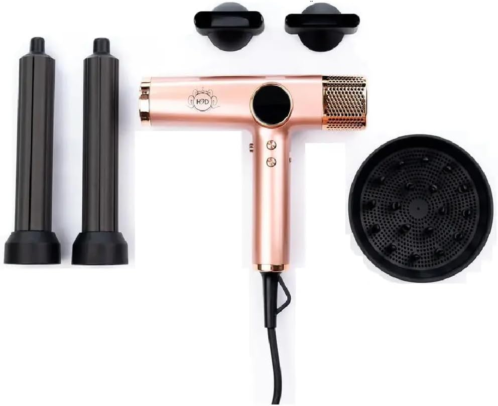 H2D Xtreme Four in One Hair Dryer + Styler - Rose Gold image number 4