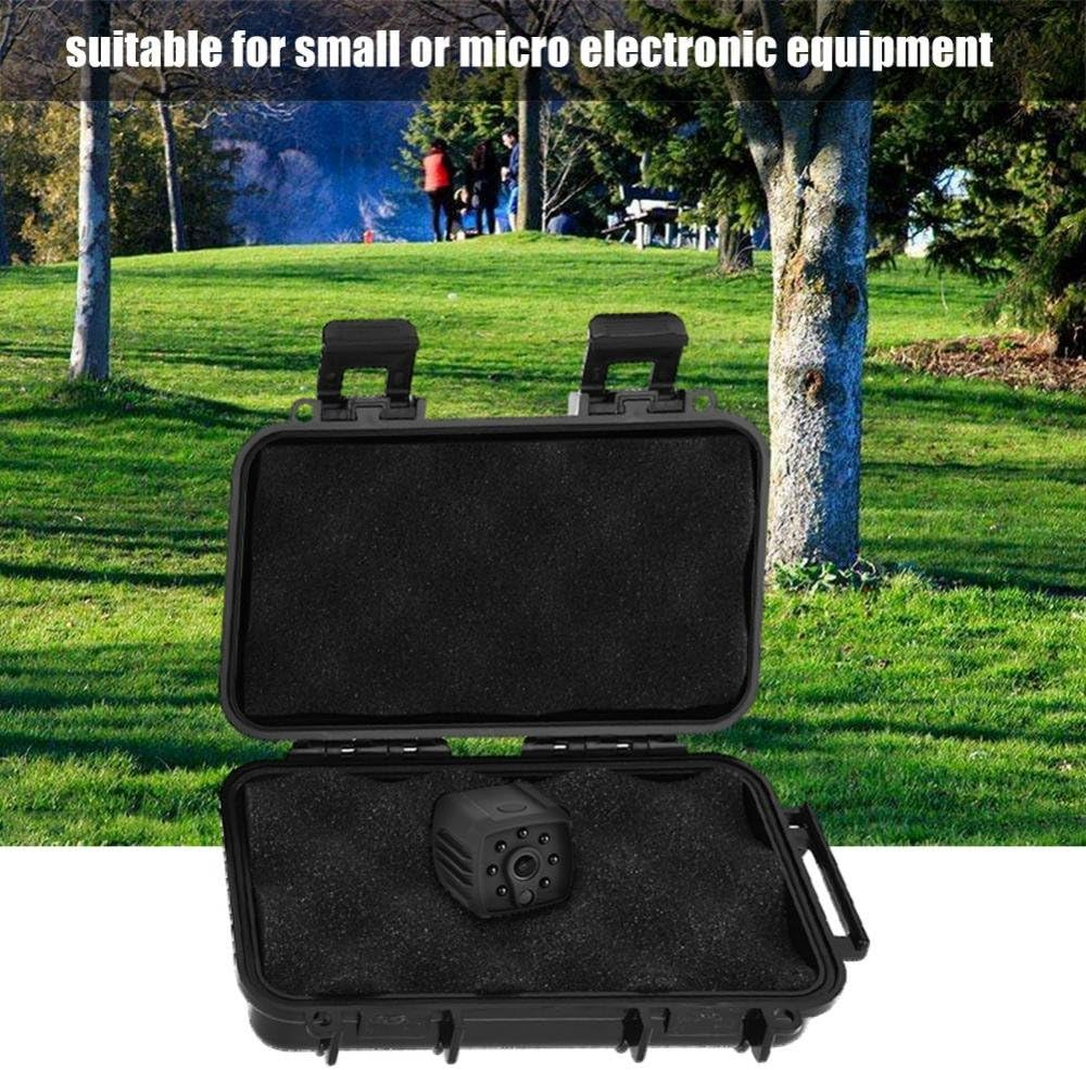 Waterproof Box, Outdoor Waterproof Shockproof Sealed Box Case Dry Storage Box Container (B)