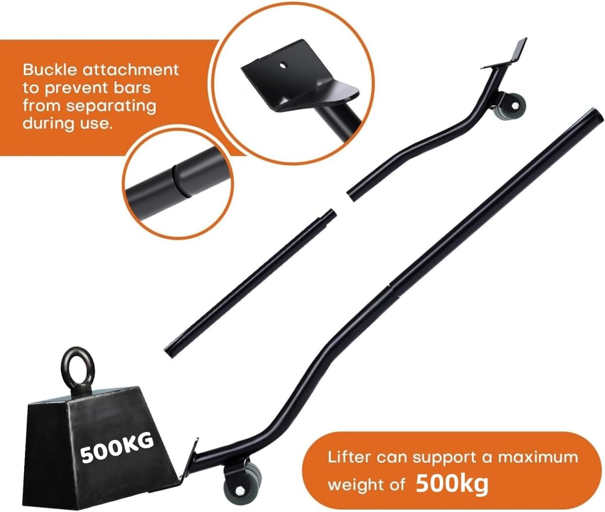 9SHOME 4Pack Furniture Mover with Wheels & Furniture Lifter Set, 360&deg; Rotation Wheels, 400 Kg Capacity image number 3