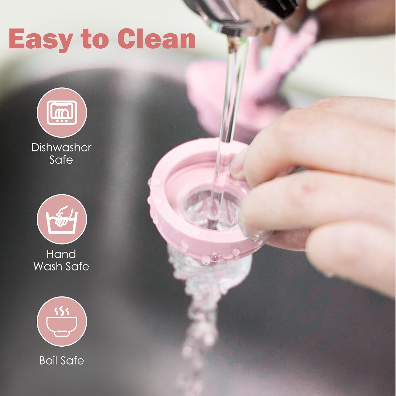 Silicone Baby Fruit Food Feeder & Freezer Nibbletray Set &ndash; Breastmilk Popsicle Molds for Baby Teething Relief, Fresh Food Feeder for Safe Infant Self Feeding BPA Free image number 3