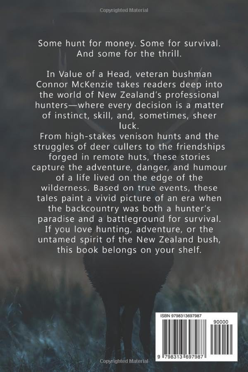 Value of a Head: Short Stories about Hunting in New Zealand image number 1