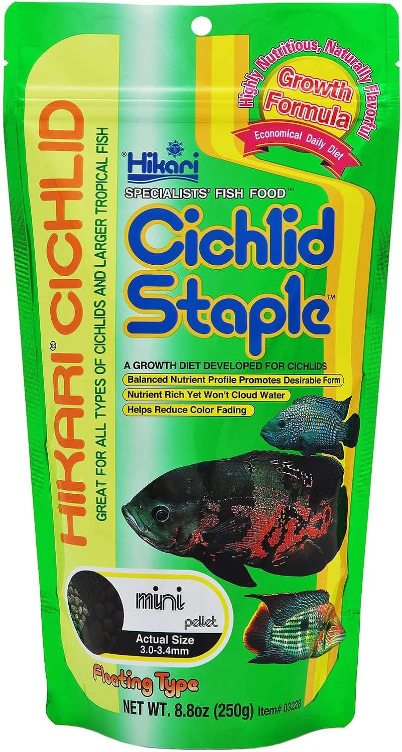 Hikari Cichlid Staple Baby 57G Rapid Growth Premium Fish Food Made in Japan image number 1