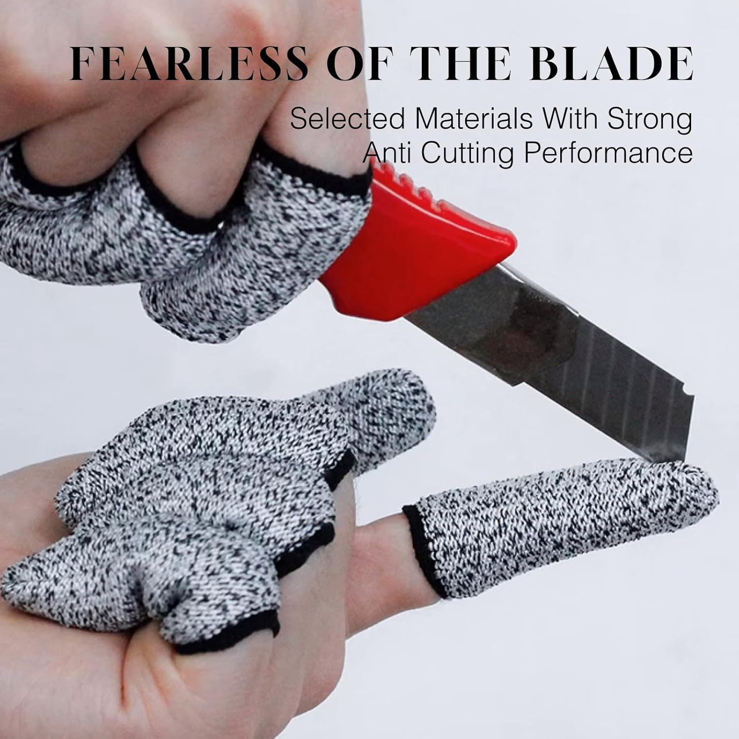 12 PCS Cut Resistant Finger Cots Reusable Finger Protectors for Kitchen, Work, Sculpture, and DIY Projects Anti-Slip, Breathable, and Comfortable Finger Sleeve Protectors for Enhanced Safety