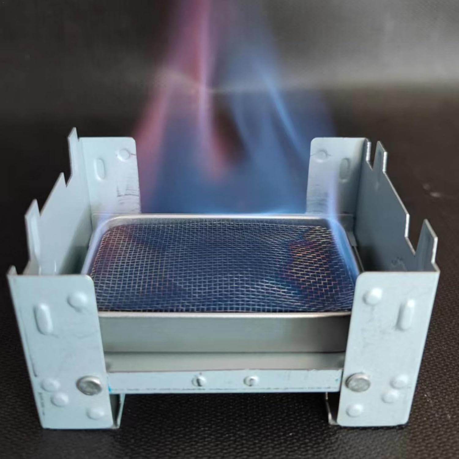 Lightweight Alcohol Camping Stove - Alcohol Burner for Adventure, Retractable Stove | Portable Camping Stove with Pot Holder, Travel Stove for Outdoor Kitchen image number 3