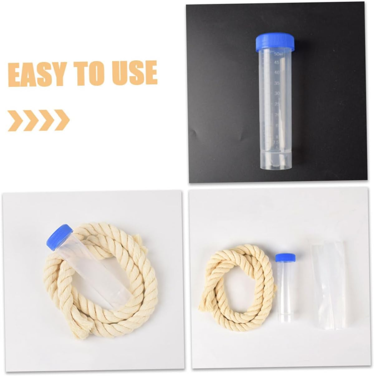 UPKOCH Pig Saliva Collection Rope Set Saliva Sample Bag and Tube Fever Sampling image number 3