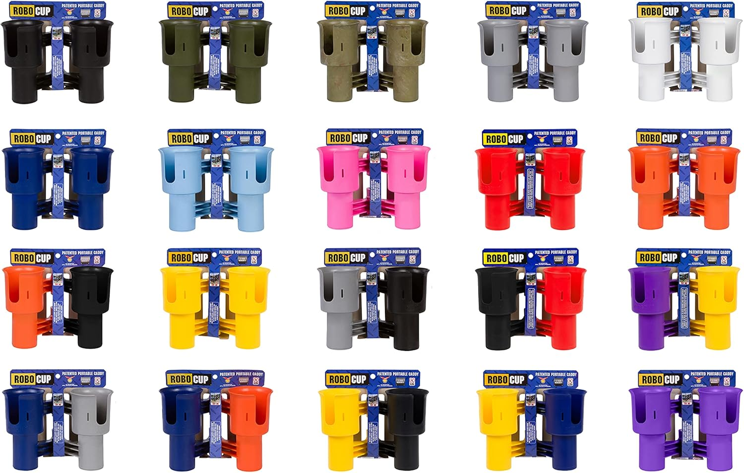 ROBOCUP, Best Cup Holder for Drinks, Fishing Rod/Pole, Boat, Beach Chair, Golf Cart, Wheelchair, Walker, Drum Sticks, Microphone Stand image number 2