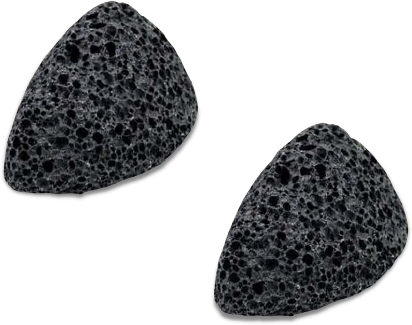 2 Pcs Pumice Stone Dead Sea Best Remove Dead Skin Calluses Exfoliate Smooth Feet for Scrubber Exfoliating Dry Natural Foot Removes Callus on Hands & Heels and Body Care Hard Cracked Heels Pedicure SPA image number 3