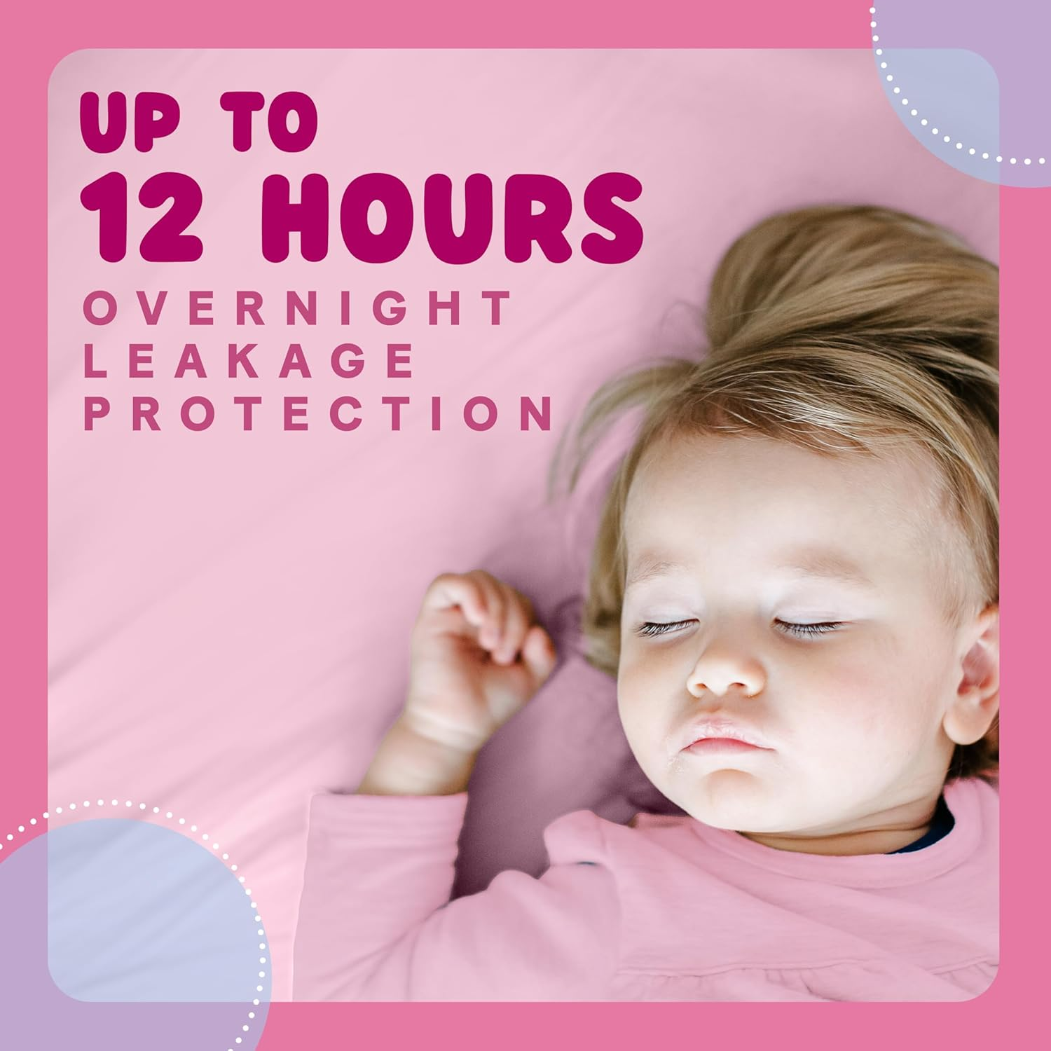 Huggies Ultra Dry Nappies Girls Size 4 (10-15Kg) 144 Count - One Month Supply (Packaging May Vary) image number 1