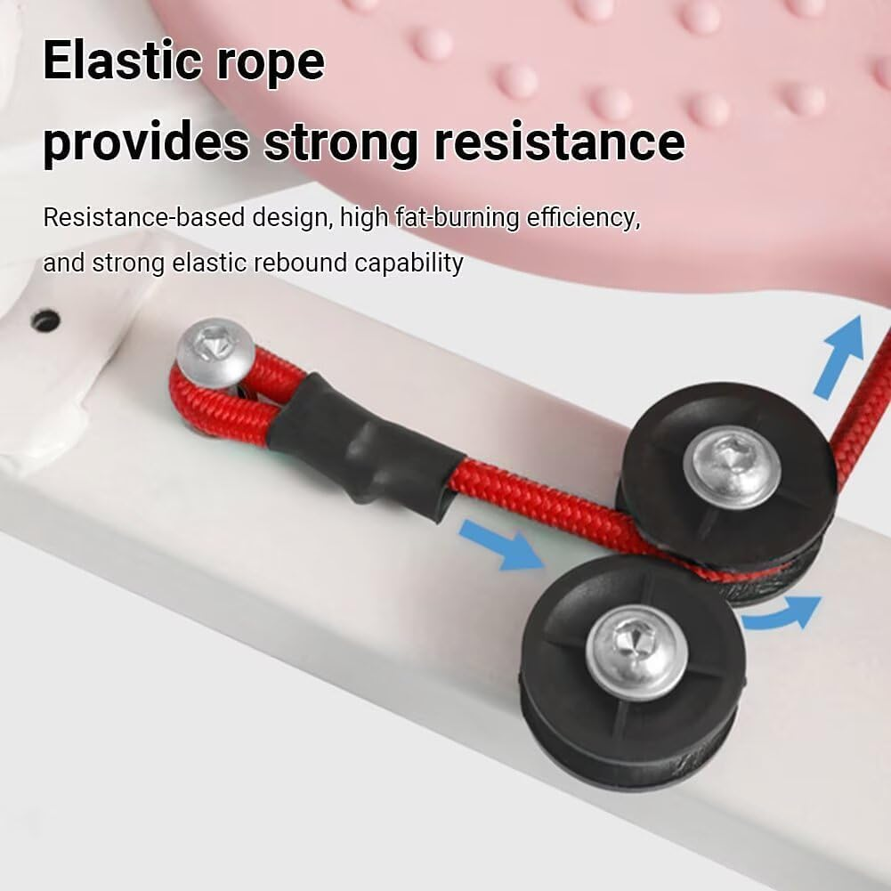 Waist Twister Board Machine for Exercise, Ab Workout Equipment - Twist Training Disc for Women Belly Fat Loss, Core Pilates Trainer, Home Fitness Twisting Board