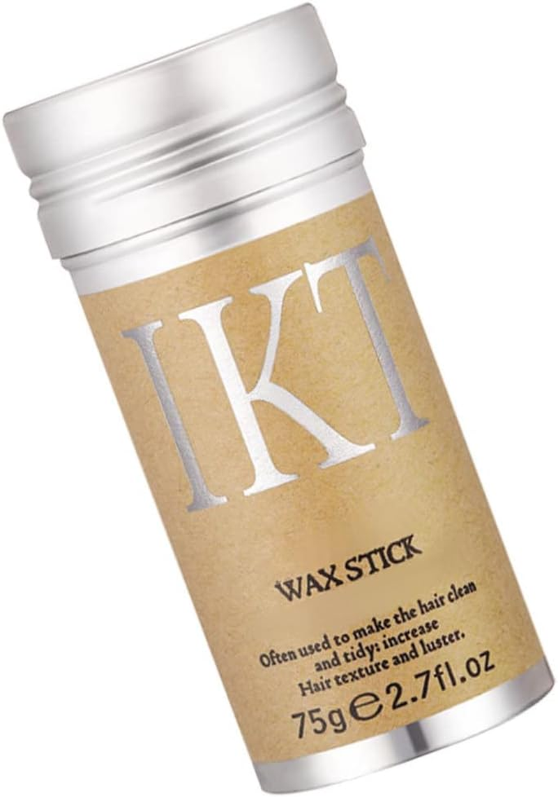 Hair Gel Stick Hair Wax Stick Professional Broken Hair Shaping Gel Hairstyling Moisturizing Wax 75G,Hairfeel Stick image number 3