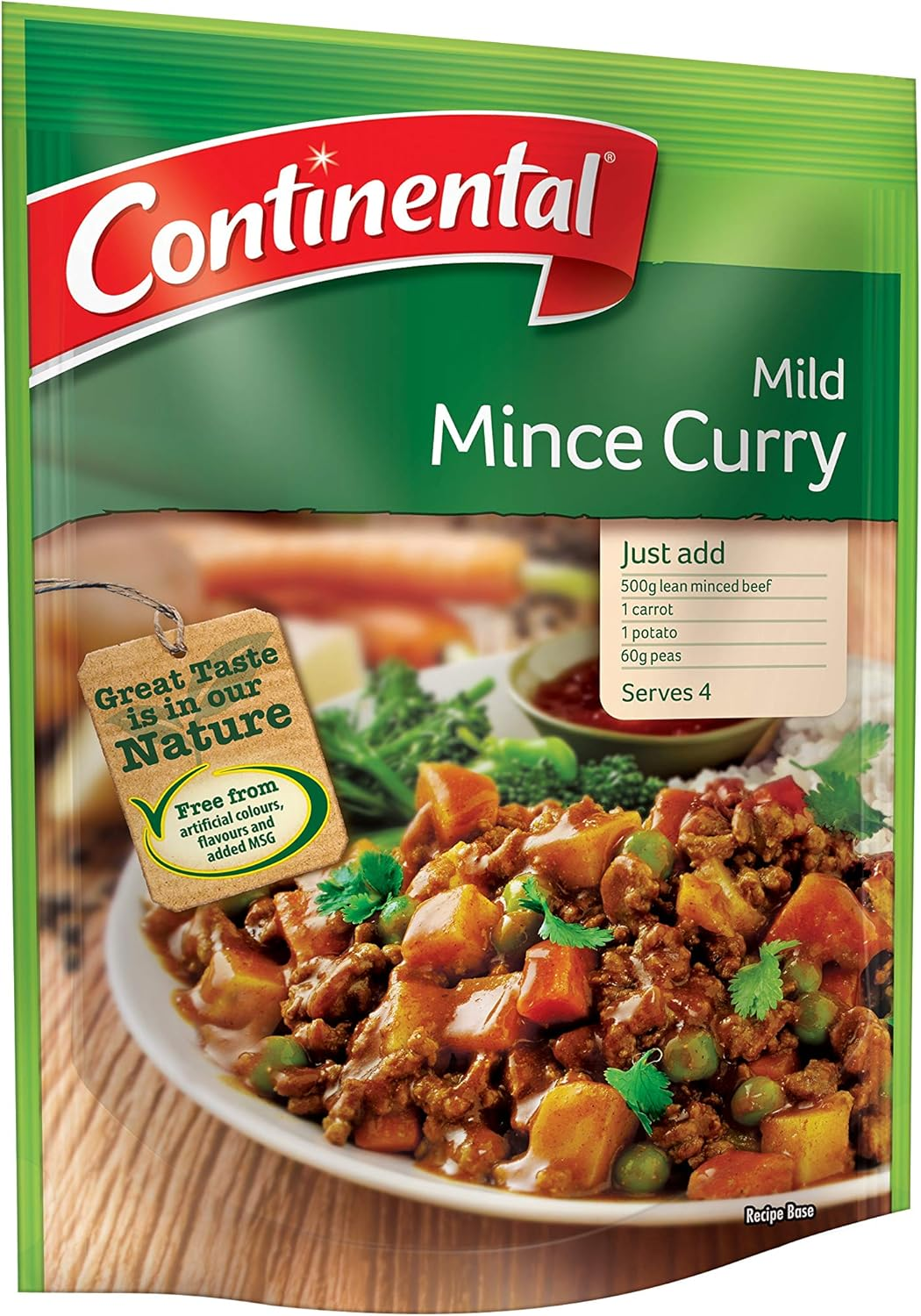 12 X Continental Recipe Base Mild Mince Curry, 40G image number 1