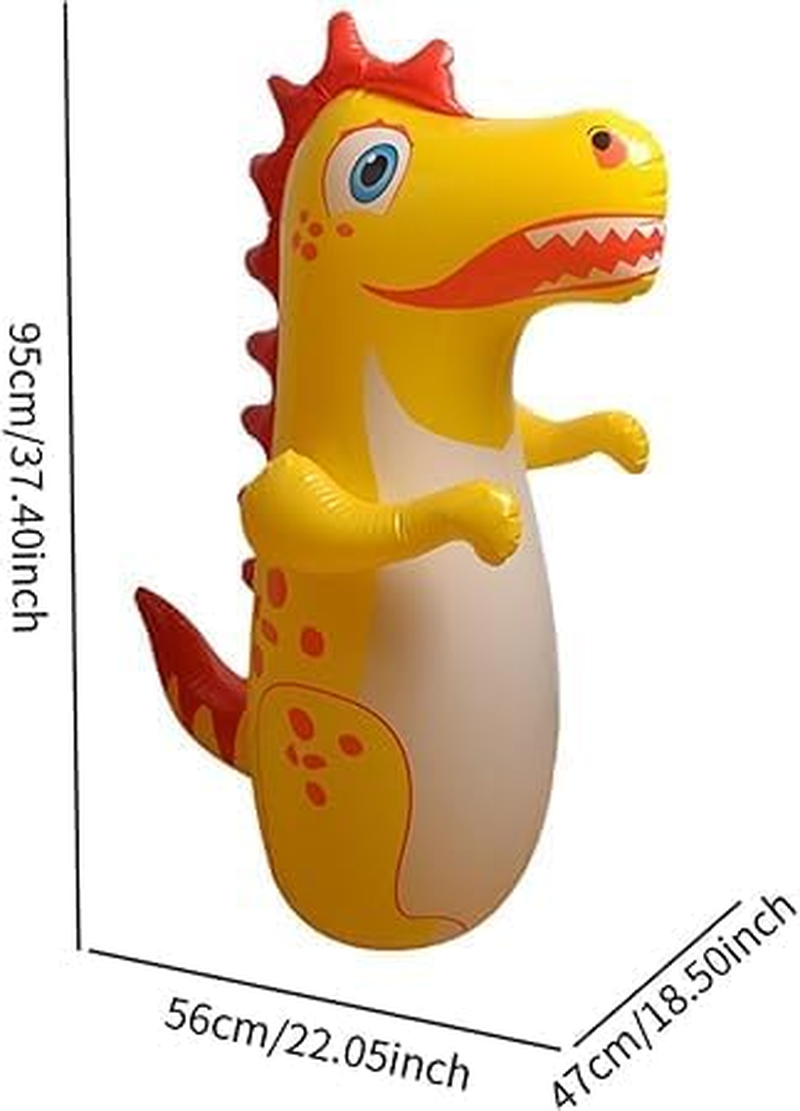 1 Pcs Kids Freestanding Inflatable Punching Bag - Adjustable Height Boxing Training Equipment for Boys & Girls, Indoor/Outdoor Exercise Toy for Children'S Fitness & Stress Relief image number 4