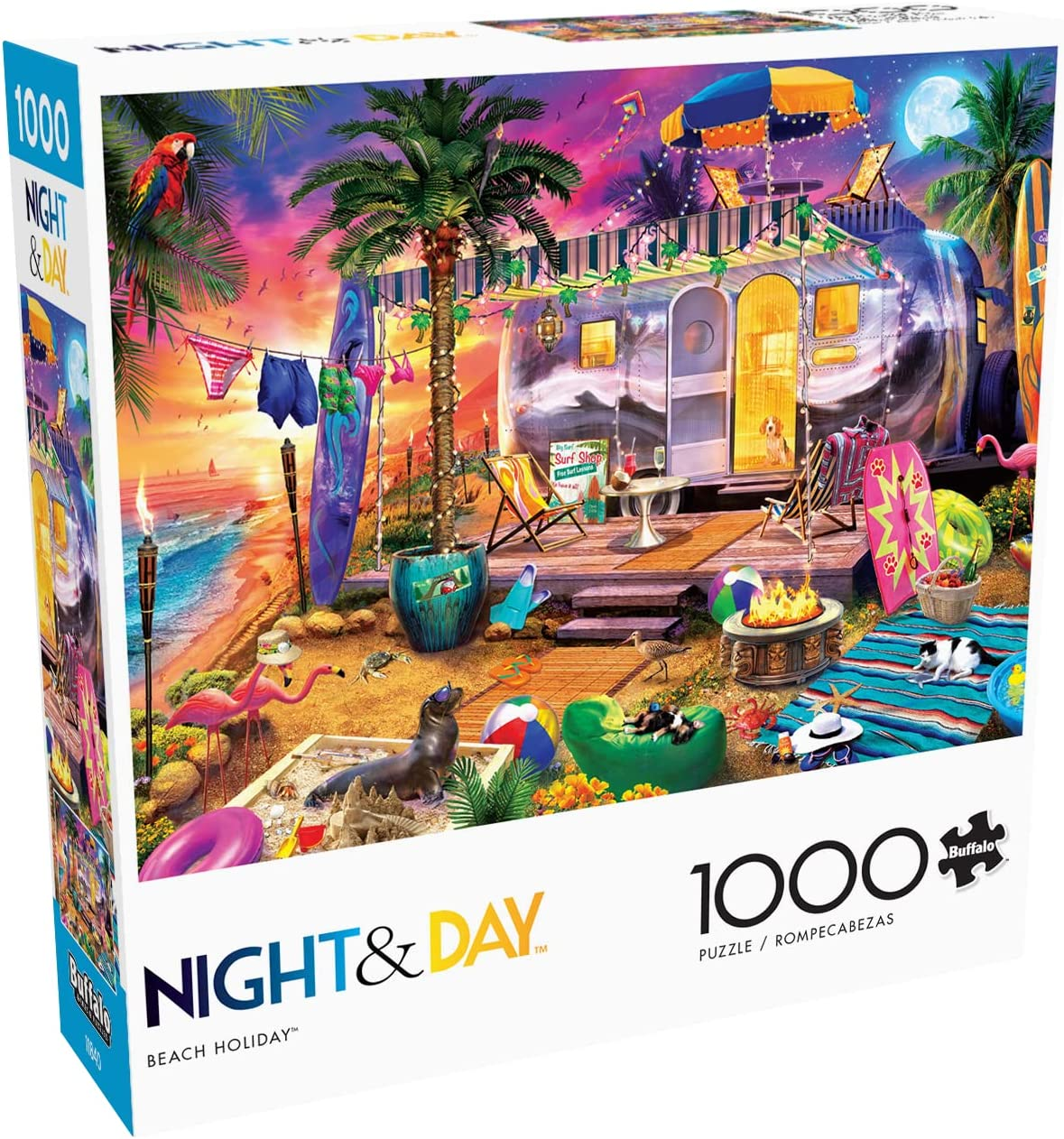 Buffalo Games - Beach Holiday - 1000 Piece Jigsaw Puzzle