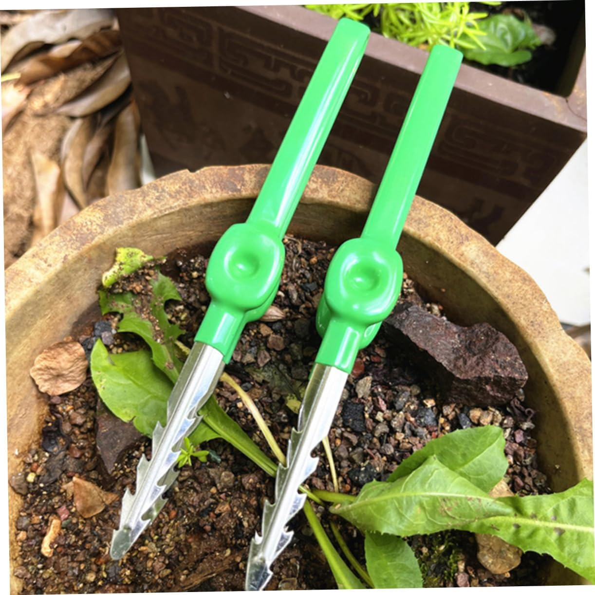 VINTORKY Portable Gardening Tweezer for Plants and Crafts, Multi-Use Garden Tool for Bonsai and Succulent Care, Household Tweezer Tool for Weeding and Object Picking image number 6