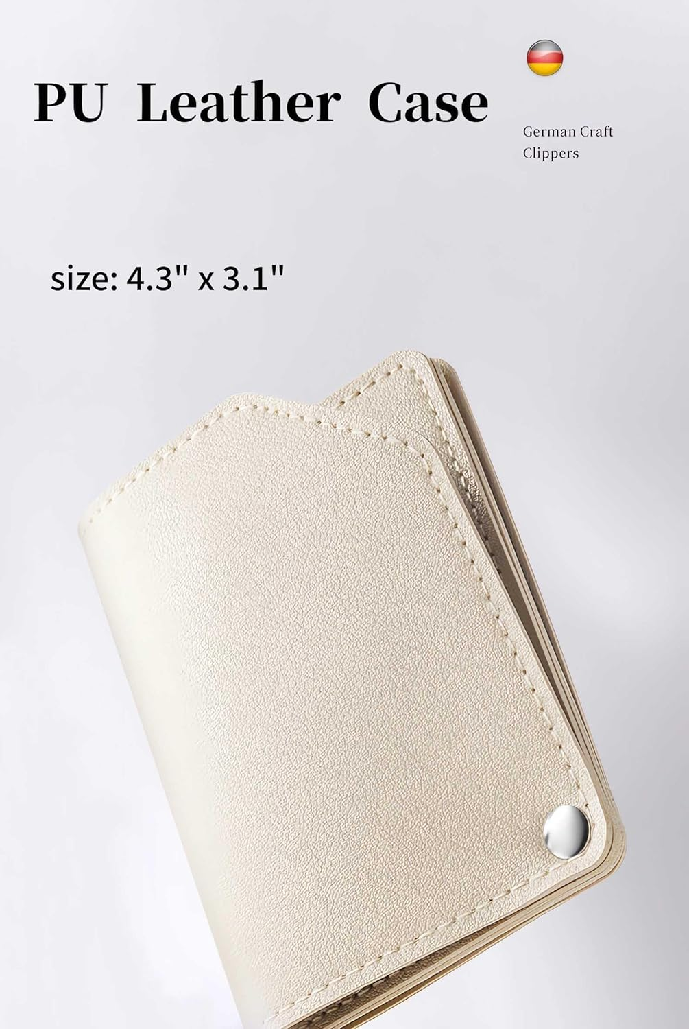 4 Pcs Manicure Set Stainless Steel Nail Clippers, Beauty Tool Portable Set Professional Grooming Kits, Travel Nail Kit for Men and Women (Gradient Pink) - Champagne Gold Pro image number 5