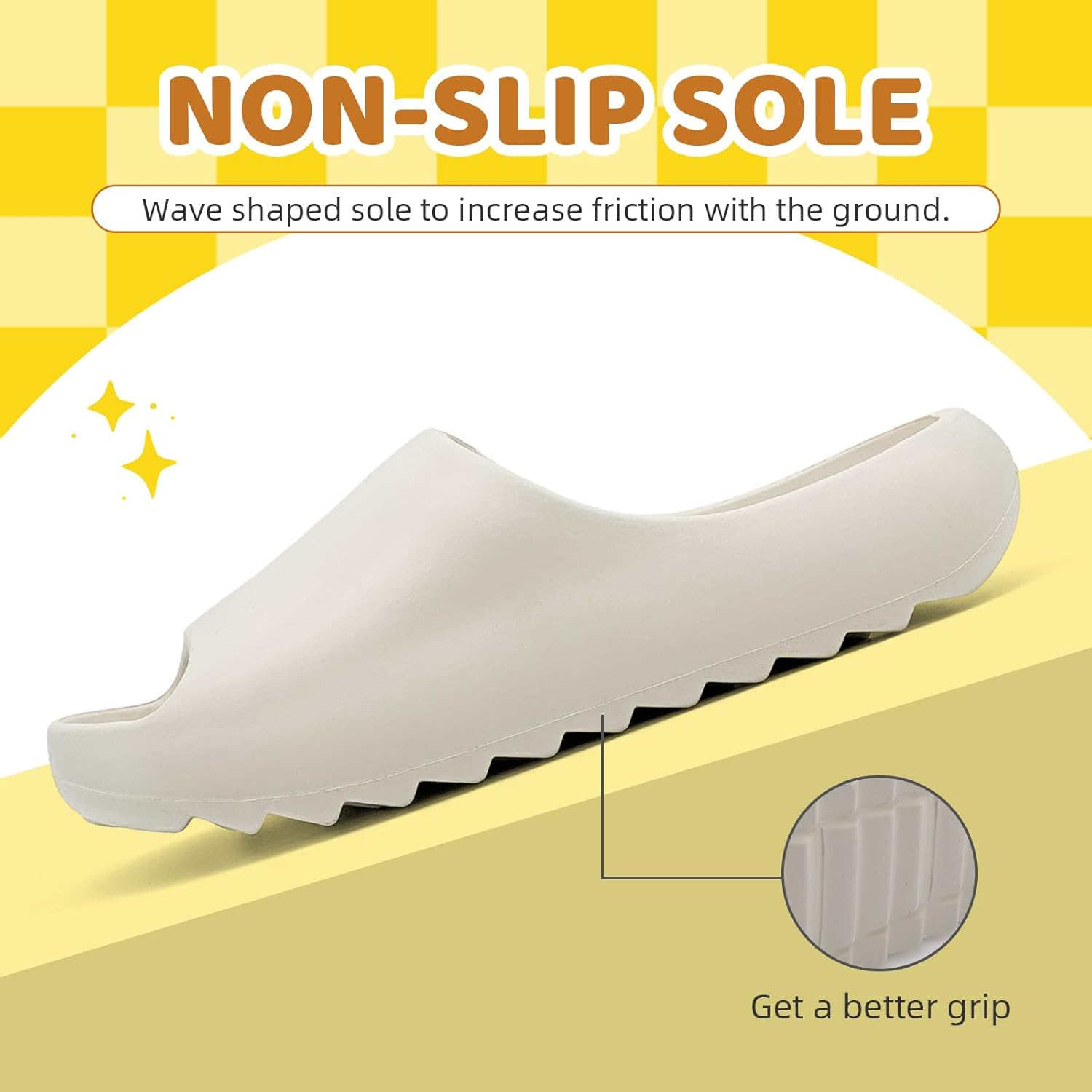 Cloud Slides for Women Men Kids, Pillow Slippers Comfy Non-Slip Soft Waterproof Bathroom Shower Shoes, Cushioned Thick Sole Sandals for Indoor and Outdoor