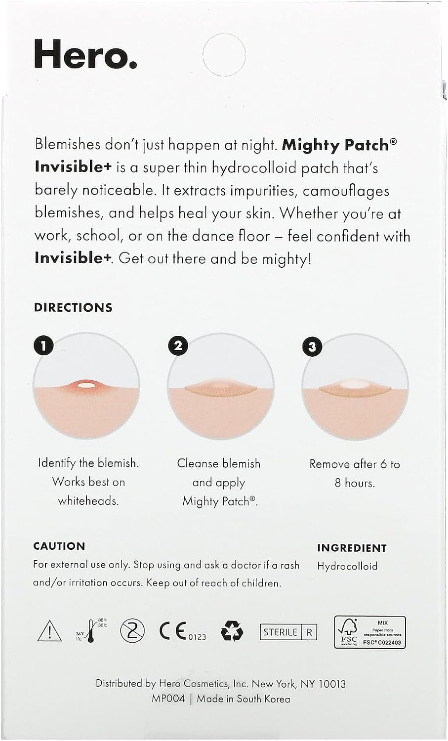 Hero Cosmetics, Mighty Patch, Invisible+, 39 Patches image number 2