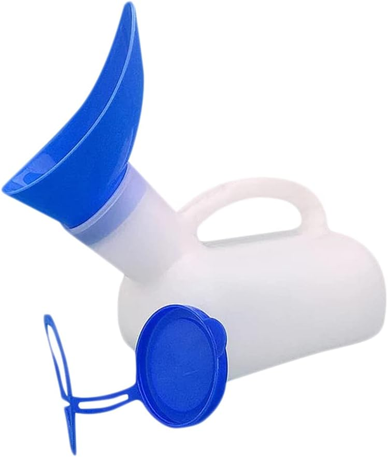 Unisex Urinal for Car - Travel Pee Bottle for Women and Men - Female Urinal with Funnel Spill Proof Pee Bottle for Camping Car Pochy image number 2