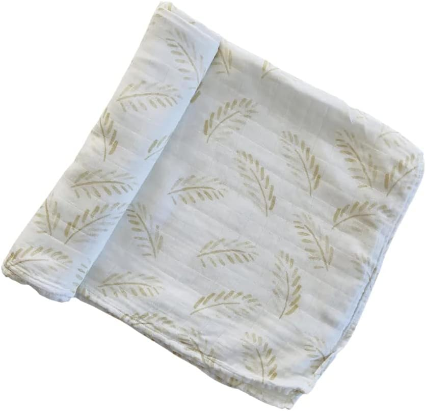 Anchor & Arrow Gold Fern Baby Cot Sheet image number 4