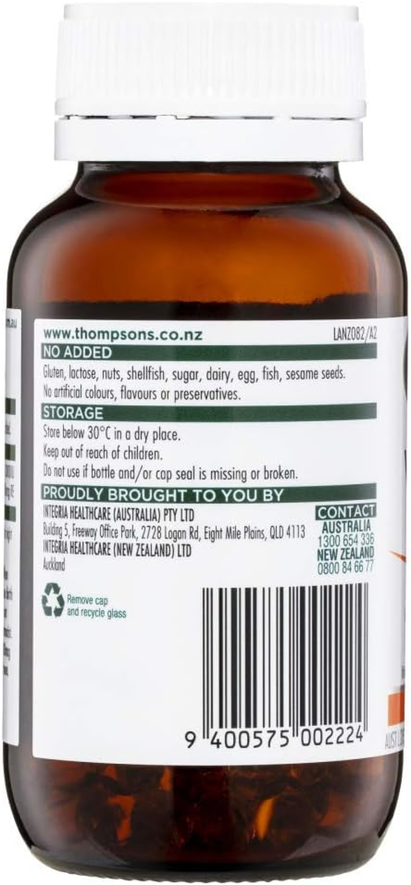 Thompson'S-Vitamin a 10000IU 150 Capsules image number 2