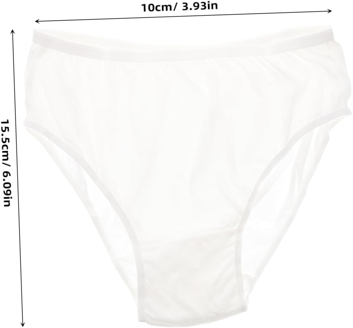 4Pcs Cotton Underwear Women Panties Maternity Pants Period Underwear Bonds Mom image number 3